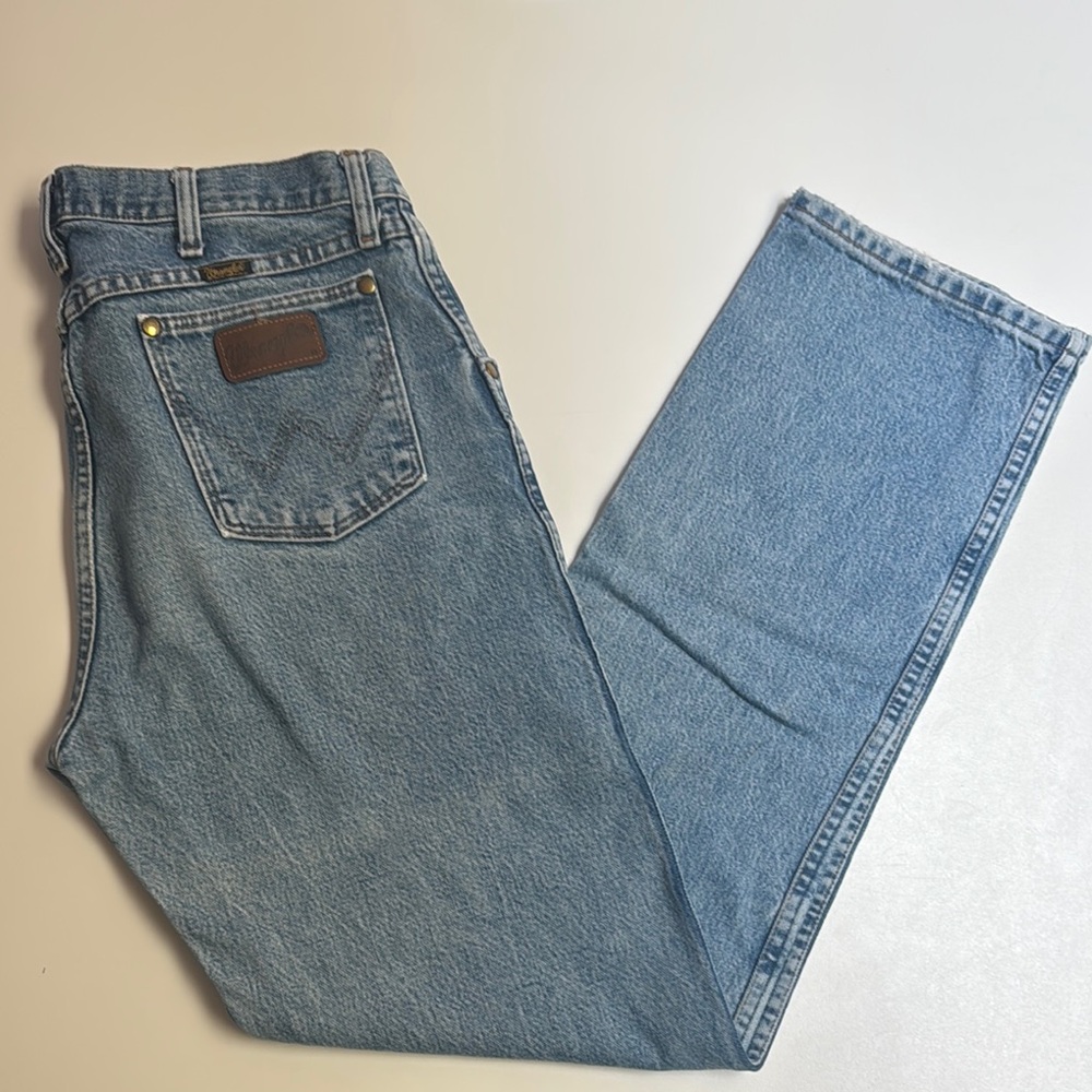 Wrangler Men’s Regular Fit Denim Jeans